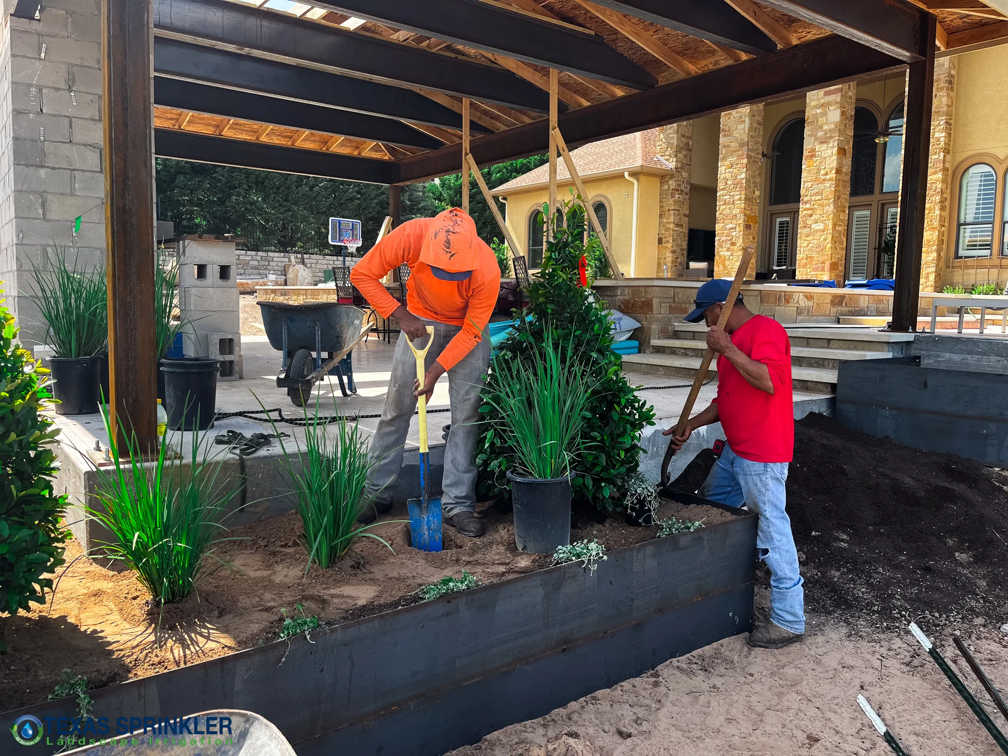 Steel Planters